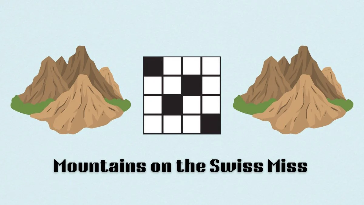 Mini Crossword Hints