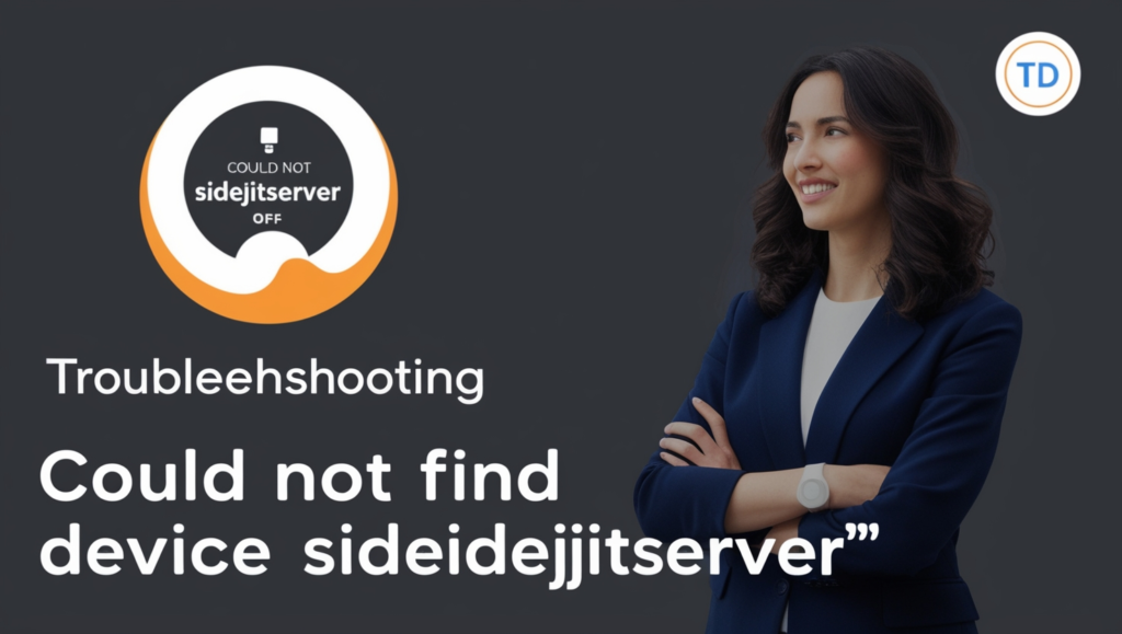 Could Not Find Device Sidejitserver