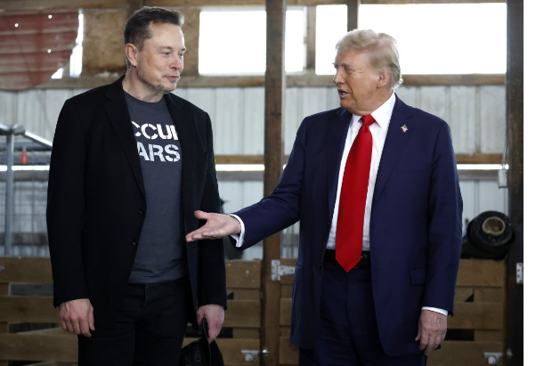 Donald Trump Elon Musk​