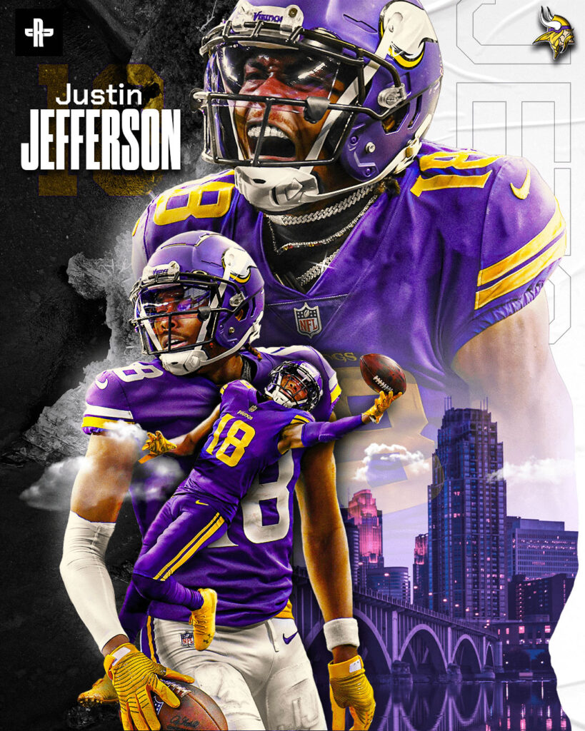 Justin Jefferson Wallpaper